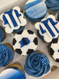 Chitty's Cakes Bromsgrove Birmingham Football Cupcakes