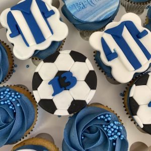 Chitty's Cakes Bromsgrove Birmingham Football Cupcakes