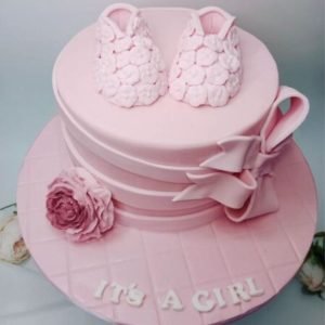 Baby Shower Cake - vegan or gluten-free options available!