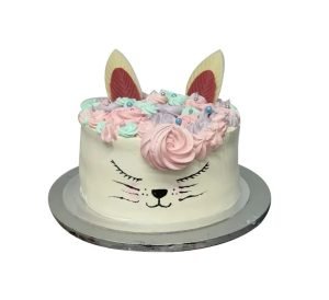 Cat or Rabbit Buttercream Cake - 8", 10", 12"