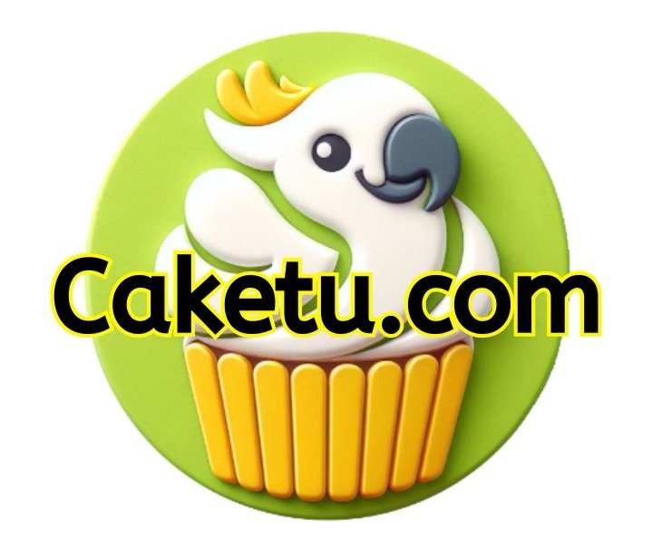 Caketu.com Cockatoo Cupcake Logo