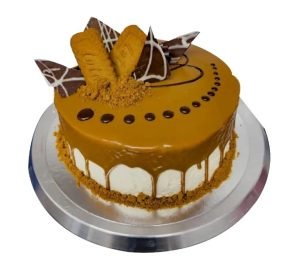 Lotus Biscoff Cake - 8", 10", 12"