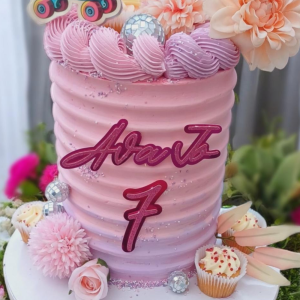 Ombre Teenager Personalised Birthday Cake