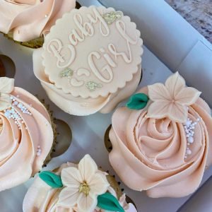 Chitty's Bromsgrove Baby Girl Floral Cupcakes