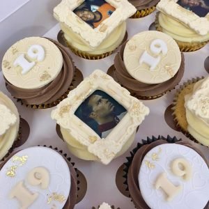Chitty's Bromsgrove Photo Birthday Cupcakes