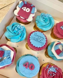 Chitty's Cakes Bromsgrove Aston Villa Cupcakes