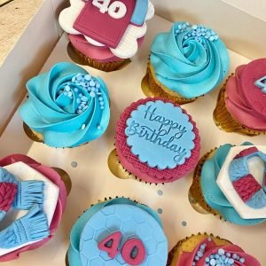 Chitty's Cakes Bromsgrove Aston Villa Cupcakes