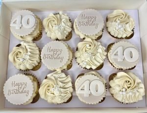 Chitty's Cakes Bromsgrove 40th Birthday Cupcakes To Order