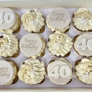 Chitty's Cakes Bromsgrove 40th Birthday Cupcakes To Order