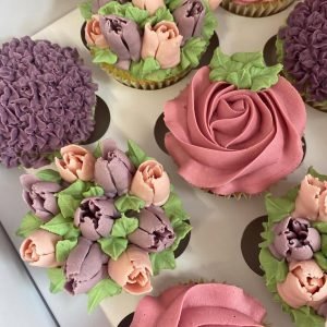 Chitty's Cakes Bromsgrove Rose Cupcakes Flower Selection